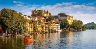 India Jaipur Mandawa Bikaner Pichola - ทัวร์อินเดีย จัยปูร์ มันดาวา บิคาเนอร์ ล่องเรือที่ทะเลสาบปิโชลา