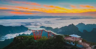 China Yichang Zhangjiajie Seven Star Crags - ทัวร์จีน หยีชาง จางเจียเจี้ย ล่องเรือแม่น้ำแยงซีเกียง (ลงร้าน)