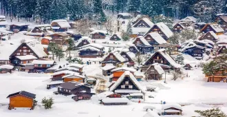 Japan Tokyo Nagoya Nagano Shirakawago - ทัวร์ญี่ปุ่น โตเกียว นาโกย่า นากาโน่ สนุกกับกิจกรรมเก็บผลไม้และชมหมู่บ้านมรดกโลกชิราคาวาโกะ