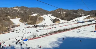 China Kunming Mongolia Huize Grassland Mountain - ทัวร์จีน คุนหมิง มองโกเลียใต้ เที่ยวชมภูเขาทุ่งหญ้าและสนุกกับลานสกีฮุ่ยเจ๋อ (ลงร้าน) 