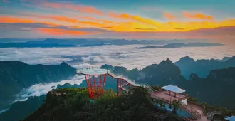 China Changsha Zhangjiajie Furong Zhen - ทัวร์จีน ฉางซา จางเจียเจี้ย พิชิตเขาเจ็ดดาว ลัดเลาะเมืองโบราณฝูหรงเจิ้น (ลงร้าน)