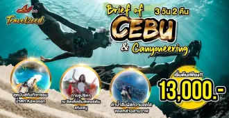 Brief Of Cebu & Canyoneering - แพ็คเกจทัวร์ส่วนตัวซีบู ทัวร์เซบู