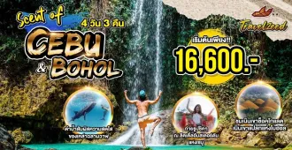 Scent Of Cebu + Bohol - แพ็คเกจทัวร์ส่วนตัวซีบู แพ็คเกจทัวร์ส่วนตัวเซบู 