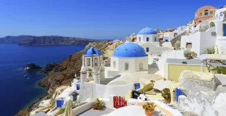 Greece Bahrain Athens Kalambaka Meteora Delphi Santorini  Manama - ทัวร์กรีซ บาห์เรน เอเธนส์ กาลัมบาก้า เมทิโอร่า เดลฟี ซานโตรินี แวะเที่ยว มานามา ทริปเดียวเที่ยว 2 ประเทศ