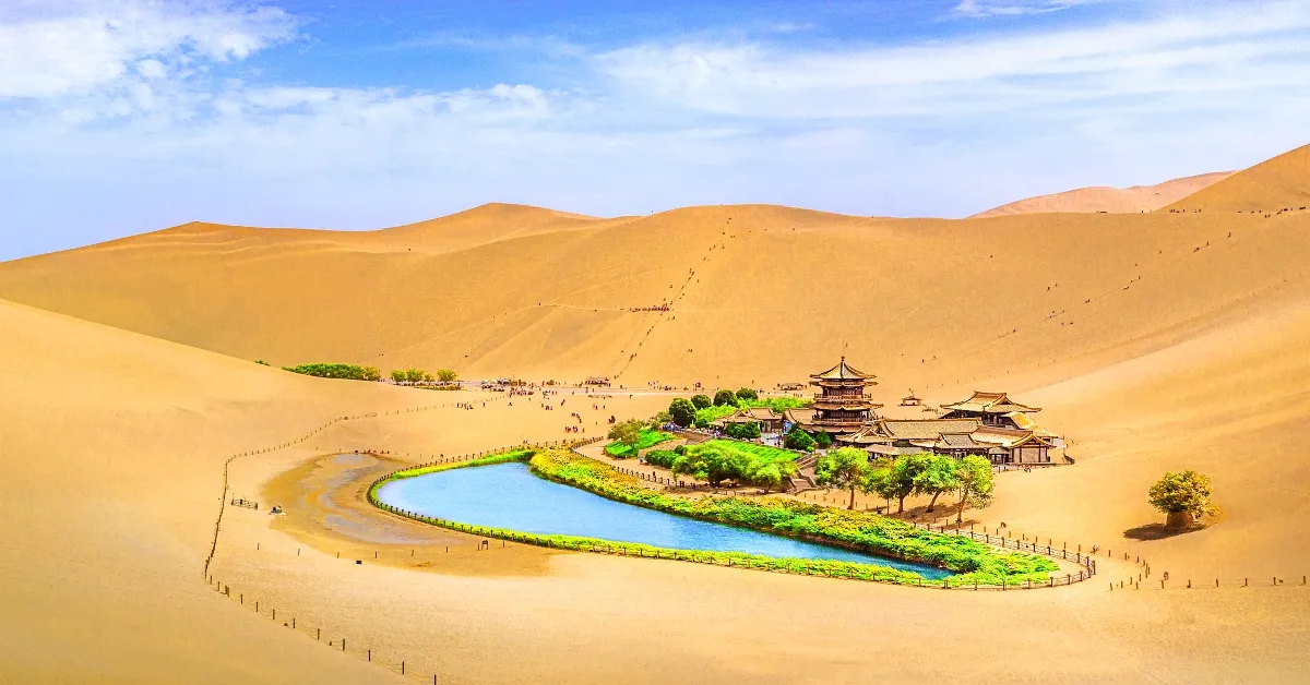 China Silk Road Xi An Lanzhou Zhangye Chaka Xining Crescent Lake - ทัวร์จีน เส้นทางสายไหม ซีอาน หลานโจว จางเย่ ฉาข่า ซีหนิง ทะเลสาบจันทร์เสี้ยว