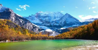 China Chengdu Jiuzhaigou Siguniangshan Shuangqiaogou - ทัวร์จีน เฉิงตู จิ่วจ้ายโกว ภูเขาสี่ดรุณี ชมอุทยานแห่งชาติซวงเฉียวโกว (ไม่ลงร้าน)