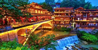 China Zhangjiajie Wulong Chongqing Furongzhen - ทัวร์จีน ซุปตาร์ จางเจียเจี้ย อู่หลง มากรัก ใจสลักปักคา ฉงชิ่ง หมู่บ้านแห่งน้ำตก ฝูหรงเจิ้น ไม่ลงร้าน