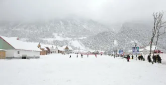 China Chengdu Ski Xiling Snow Mountain - ทัวร์จีน เฉิงตู เล่นสกี ภูเขาหิมะซีหลิง สัมผัสหิมะเทือกเขาแอลป์แห่งตะวันออก (ไม่ลงร้าน)