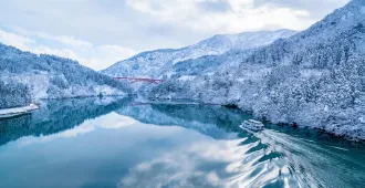 Japan Kyoto Hakuba Shogawa Gorge Cruise - ทัวร์ญี่ปุ่น เกียวโต  ล่องเรือสำราญโชกาวะ