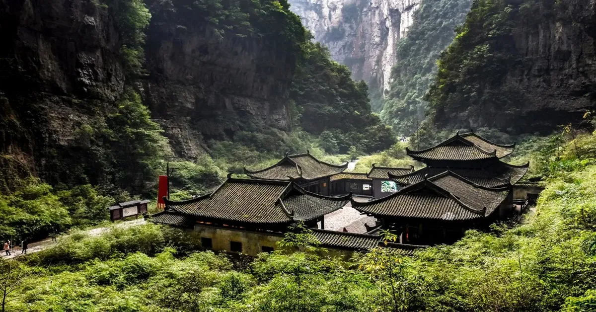 China Chongqing Wulong District - ทัวร์จีน บินตรงฉงชิ่ง อู่หลง ชมเขานางฟ้า หลุมฟ้าสวรรค์ (ลงร้าน)
