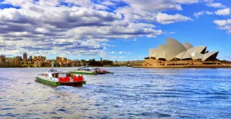 Grand Australia Sydney Melbourne We Are Here - ทัวร์แกรนด์ ออสเตรเลีย ซิดนีย์ เมลเบิร์น ล่องเรือชมความงามมหานครซิดนีย์