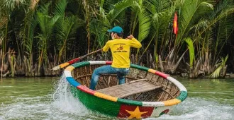 Central VietNam Da Nang Hoi An Bana hills  - ทัวร์เวียดนามกลาง  ดานัง ฮอยอัน บานาฮิลล์ เช็คอินเมืองฮอยอันและสนุกสนานไปกับนั่งเรือกระด้ง