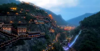 China Yichang Shangrao Nanchang Wangxiangu - ทัวร์จีน อี๋ชาง ซ่างเหรา หนานซาง ล่องเรือซานเสีย หุบเขาเทวดาวั่งเซียนกู่ (ไม่ลงร้าน)