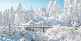  China Chengdu Siguniangshan Bipenggou Wawu Shan Tibetan - ทัวร์จีน เฉิงตู ภูเขาสี่ดรุณี ปี้เผิงโกว ภูเขาหิมะวาวู่ ชมภูเขาโต๊ะใหญ่ ที่สุดในโลก (ไม่ลงร้าน + พักหมู่บ้านทิเบต)