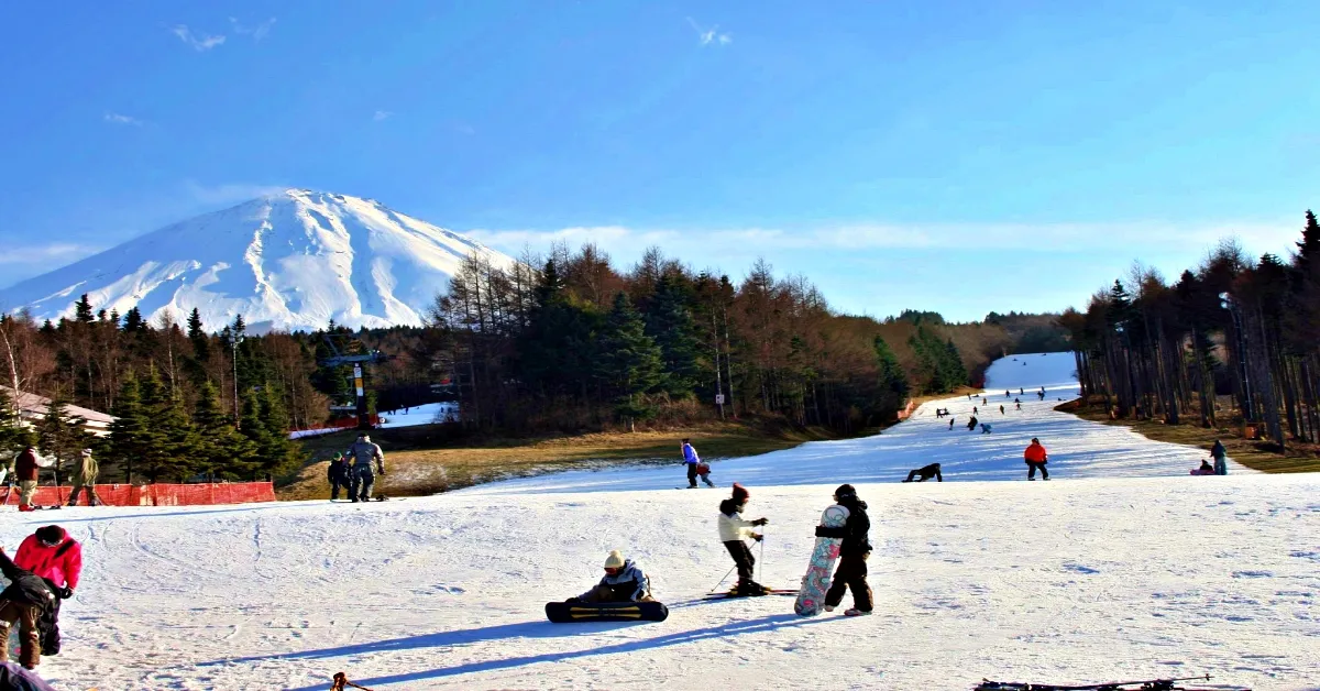 Japan Tokyo Narita Fuji Yamanashi Snow Fujiten Freeday Disneyland - ทัวร์ญี่ปุ่น เรียล เรียล โตเกียว นาริตะ ฟูจิ ยามานะชิ หิมะ โคตรคูล ลานสกีฟูจิ อิสระเต็มวัน ดิสนีย์แลนด์ (พักออนเซ็น 1 คืน)