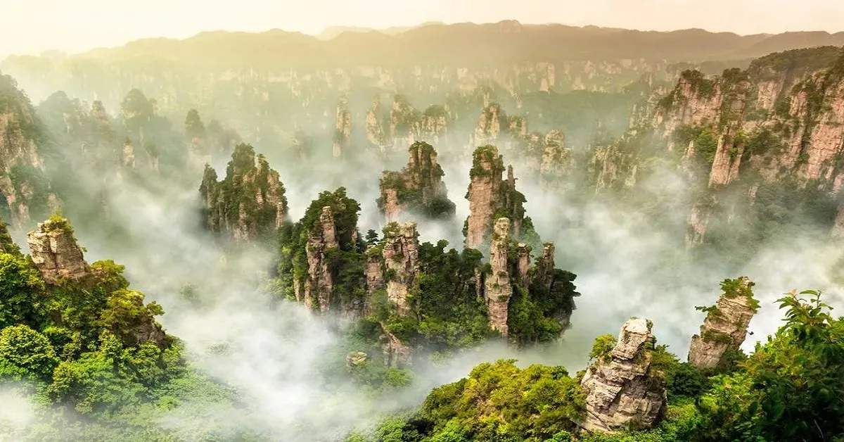 China Changsha Zhangjiajie Fenghuang Furongzhen - ทัวร์จีน ฉางซา จางเจียเจี้ย เฟิ่งหวง ฝูหรงเจิ้น อลังการ อุทยานจางเจียเจี้ย ชมความ มหัศจรรย์ของธรรมชาติ (บินตรง + ไม่ลงร้าน)