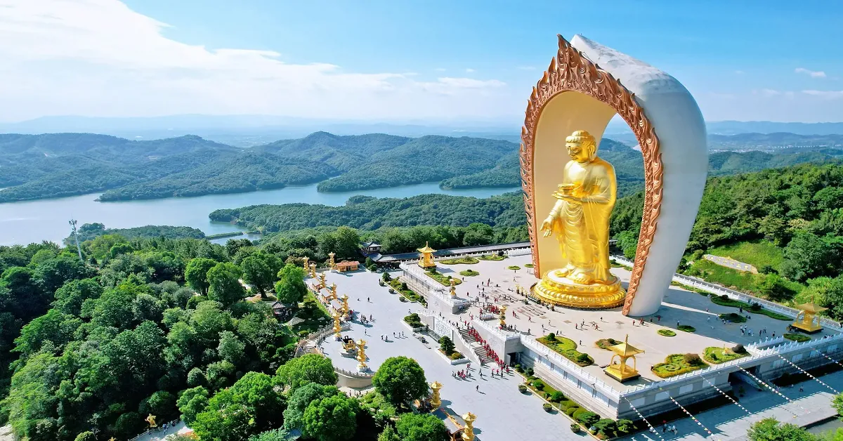 China Changsha Nanchang Zhejiang - ทัวร์จีน ฉางชา หนานชาง จือซี พระใหญ่ตงหลิน ชมพระพุทธเมตไตรยสูงอันดับ 1 ของโลก (ไม่ลงร้าน)
