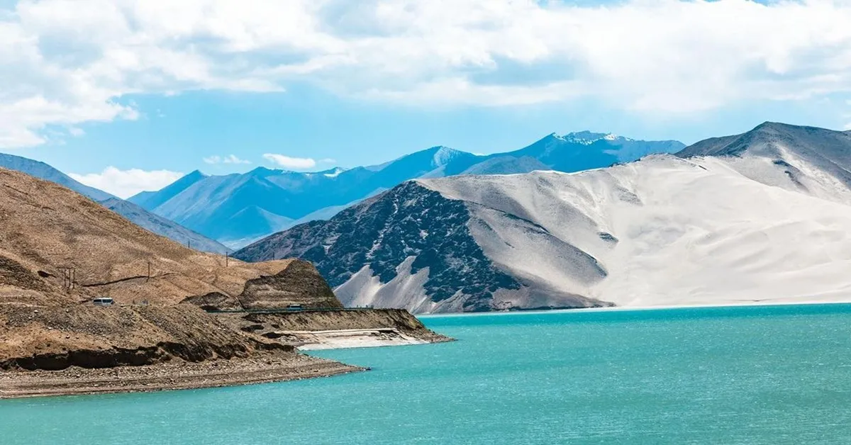 China Kashgar Baisha Lake - ทัวร์จีน คัชการ์ เที่ยวชมเมืองโบราณคัชการ์และทะเลสาบไป๋ซาหู