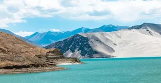 China Kashgar Baisha Lake - ทัวร์จีน คัชการ์ เที่ยวชมเมืองโบราณคัชการ์และทะเลสาบไป๋ซาหู