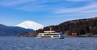 Japan Tokyo Hakone Shizuoka Fuji Narita - ทัวร์ญี่ปุ่น โตเกียว ชิสุโอกะ ฟูจิ นาริตะ ล่องเรือฮาโกเน่ ชมทะเลสาบอาชิ (อิสระ 1 วัน)