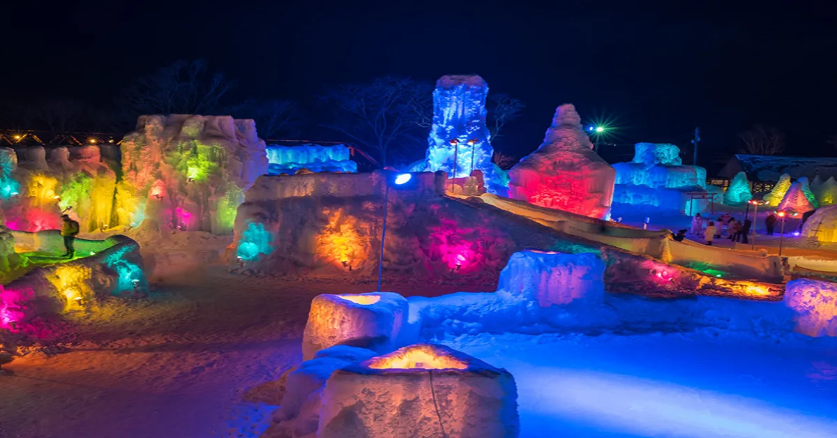 Japan Hokkaido Asahikawa Sapporo - ทัวร์ญี่ปุ่น มหัศจรรย์ ฮอกไกโด อาซาฮิกาว่า ซัปโปโร เทศกาลน้ำแข็งทะเลสาบชิโคทสึ 