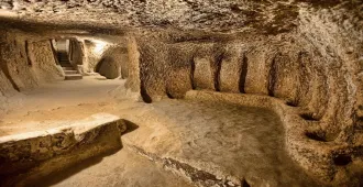 Turkiye Istanbul Canakkale Cappadocia Underground City - ทัวร์ตุรกี มหัศจรรย์... บินตรงอิสตันบูล ชานัคคาเล่ คัปปาโดเกีย เที่ยวชมนครใต้ดิน 