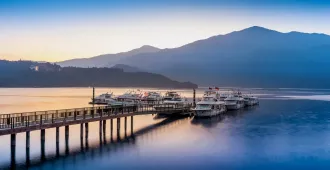 Taiwan Taipei  Yehliu Sun Moon Lake - ทัวร์ไต้หวัน ไทเป  เย๋หลิ่ว ล่องเรือทะเลสาบสุริยันจันทรา (ลงร้าน)