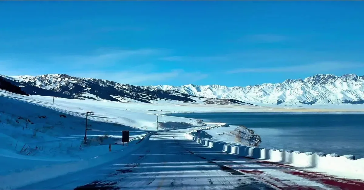 China Guangzhou Xinjiang Sailimu Lake - ทัวร์จีน กวางเจา ซินเจียง ชมทะเลสาบไซหลี่มู่ (ไม่ลงร้าน)