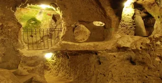 Grand Turkiye Cappadocia Kaymakli Underground City - ทัวร์แกรนด์ ตุรกี คัปปาโดเกีย อัศจรรย์นครใต้ดินไคมัคลี 