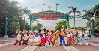 Hong Kong Repulse Bay Disneyland's 20th Anniversary Celebration - ทัวร์ฮ่องกง ขอพรเจ้าแม่กวนอิม รีพัลส์เบย์ ฉลองครบรอบ 20 ปี ดิสนีย์แลนด์ (รวมบัตรดิสนีย์แลนด์)