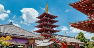 Japan Tokyo Narita Fuji Autumn In Love Freeday Disneyland - ทัวร์ญี่ปุ่น โตเกียว นาริตะ ฟูจิ ขอพรวัดอาซากุสะ อิสระ สวนสนุกดิสนีย์แลนด์ ใบไม้เปลี่ยนสี