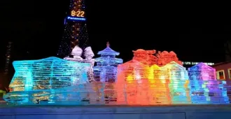 Japan Hokkaido Sounkyo Mombetsu Asahikawa - ทัวร์ญี่ปุ่น ฮอกไกโด โซอุนเคียว มอมเบ็ตสึ อาซาฮิคาวะ ซุปตาร์ เทศกาลหิมะสุดปัง ล่องน้ำแข็งสุดฟิน เที่ยวนิงเกิ้ลสุดสวย