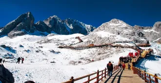 China Lijiang Dali Shangrila Jade Dragon Snow Mountain - ทัวร์จีน บินตรงลี่เจียง ต้าหลี่ แชงกรีล่า นั่งรถไฟชมวิวภูเขาหิมะมังกรหยก (ลงร้าน)