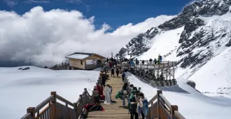 China Kunming Dali Lijiang Shangri La - ทัวร์จีน คุนหมิง ต้าหลี่ ลี่เจียง แชงกรีล่า พิชิตภูเขาหิมะมังกรหยก นั่งรถไฟความเร็วสูง (ไม่ลงร้าน) 