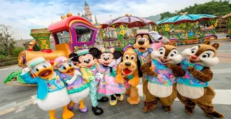  Hong Kong Disneyland - ทัวร์ฮ่องกง ดิสนีเเลนด์ ไหว้พระวัดดัง