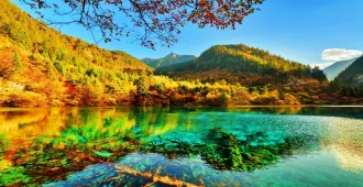 China Chengdu Jiuzhaigou Chuanzhusi Dagu Glacier National Park - ทัวร์จีน เฉิงตู จิ่วจ้ายโกว ชวนจู่ซื่อ ต๋ากู่ปิงชวน เที่ยวเต็มสุข (ไม่ลงร้าน)