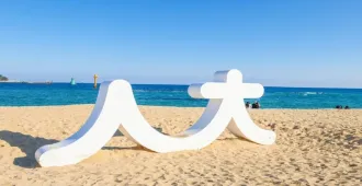 South Korea Seoul Gyeongbokgung Sokcho Beach - ทัวร์เกาหลีใต้ โซล พระราชวังเคียงบกกุง เที่ยวชมชายหาดซกโช