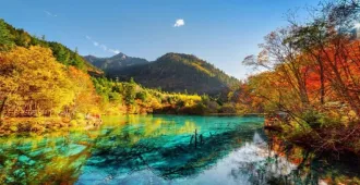 China Chengdu Siguniangshan Dagu Glacier National Park Jiuzhaigou National Park Autumn - ทัวร์จีน เฉิงตู ภูเขาสี่ดรุณี อุทยานสวรรค์ภูผาหิมะการ์เซียต๋ากู่ปิงชวน อุทยานแห่งชาติจิ่วจ้ายโกว ใบไม้เปลี่ยนสี (ไม่ลงร้าน)