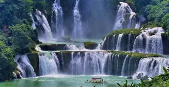 China Nanning Guizhou - ทัวร์จีน หนานหนิง กุ้ยโจว น้ำตกเต๋อเทียน อุทยานหมิงซื่อ ถ้ำน้ำแข็งหมื่นปี (ไม่ลงร้าน)