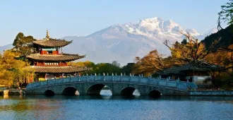 China Lijiang Dali Baisha Ancient Town Jade Dragon Snow Mountain - ทัวร์จีน ลี่เจียง ต้าหลี่ เมืองโบราณไป๋ซา นั่งรถไฟชมวิวภูเขาหิมะมังกรหยก (ลงร้าน)