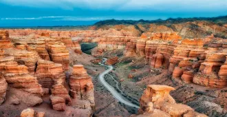 Kazakhstan Almaty Charyn Canyon Kolsai lake - ทัวร์คาซัคสถาน อัลมาตี ชมชารินแกรนด์แคนยอนและทะเลสาบโคลไซ 
