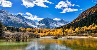 China Chengdu Dujiangyan Siguniangshan Bipenggou Green Season - ทัวร์จีน เฉิงตู ตูเจียงเยี่ยน สี่ดรุณี อุทยานปี้เผิงโกว ไม่ลงร้าน