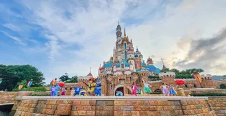 Hong Kong Ngong Ping Polin Monastery Disneyland - ทัวร์ฮ่องกง นั่งกระเช้านองปิง ไหว้พระใหญ่โป่วหลิน สวนสนุกดิสนีย์แลนด์ (อิสระ 1 วัน + ลงร้าน) 