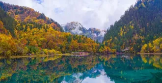 China Chengdu Jiuzhaigou Siguniangshan Bipenggou - ทัวร์จีน เฉิงตู จิ่วจ้ายโกว สี่ดรุณี ปี้เผิงโกว นั่งรถไฟความเร็วสูง (ไม่ลงร้าน)