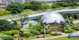 China Shanghai Wuxi Suzhou North Bund Green Land - ทัวร์จีน เซี่ยงไฮ้ อู๋ซี ซูโจว เที่ยวชมสวนสาธารณะนอร์ทบันด์ กรีนแลนด์ (ไม่ลงร้าน)