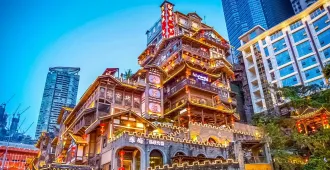 China Chongqing Wulong Chengdu - ทัวร์จีน ฉงชิ่ง ต้าจู๋ อู่หลง เฉิงตู อุทยานหลุมฟ้าสะพานสวรรค์ (ไม่ลงร้าน)