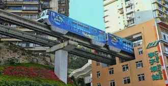 China Chengdu Chongqing - ทัวร์จีน เฉิงตู ฉงชิ่ง หลุมบ่อฟ้า หมู่บ้านโบราณฉือชี่โข่ว ชมรถไฟทะลุตึก ไม่ลงร้าน