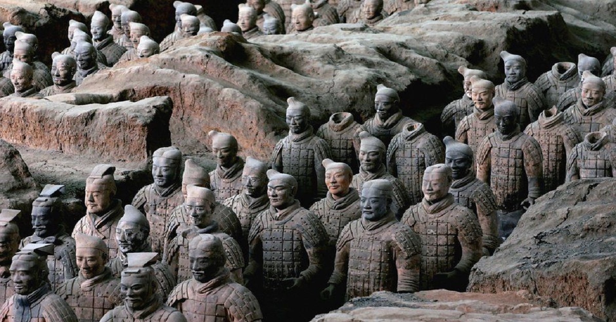 China Xi-an Luoyang The Terracotta Warriors and Horses - ทัวร์จีน ซีอาน ลั่วหยาง สุสานทหารดินเผาจิ๋นซี ฉลองเทศกาลปีใหม่