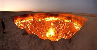Turkmenistan Tajikistan Uzbekistan Door to hell - ทัวร์เติร์กเมนิสถาน ทาจิกิสถาน อุซเบกิสถาน ท่องอารยธรรมแห่งเอเชียกลางบนเส้นทางสายไหม ชมประตูสู่นรก 