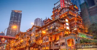 China Chongqing Wulong  - ทัวร์จีน บินตรงฉงชิ่ง อุทยานหลุมฟ้าอู่หลง (ไม่ลงร้าน) 